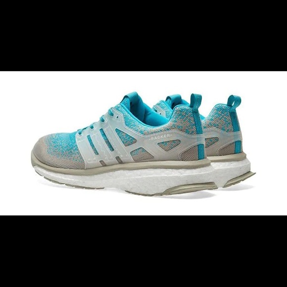 NWT Adidas x Packer x Solebox Energy Boost Tennis Shoes Blue Running - Picture 5 of 16